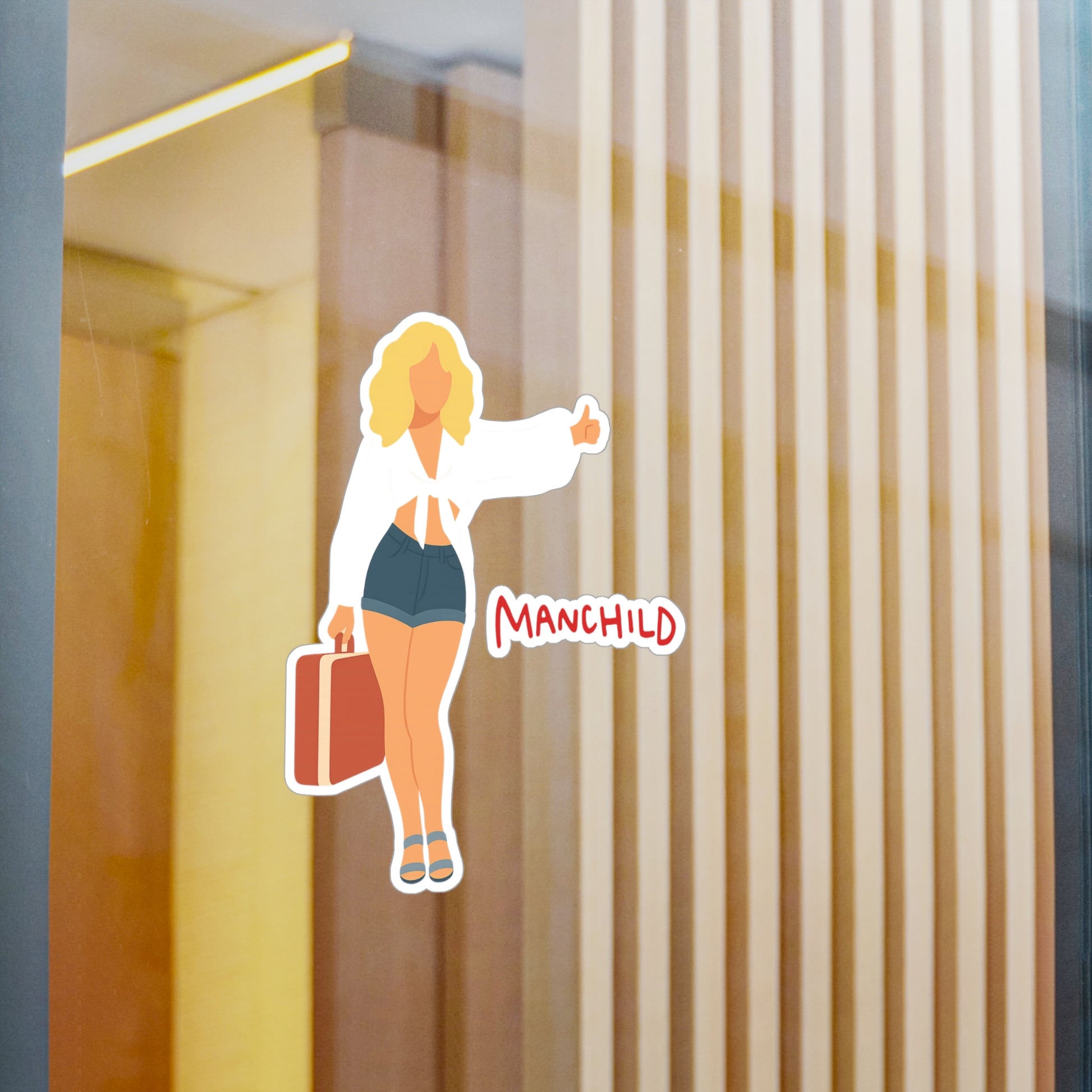 Chic Sabrina Carpenter Vinyl Decal
